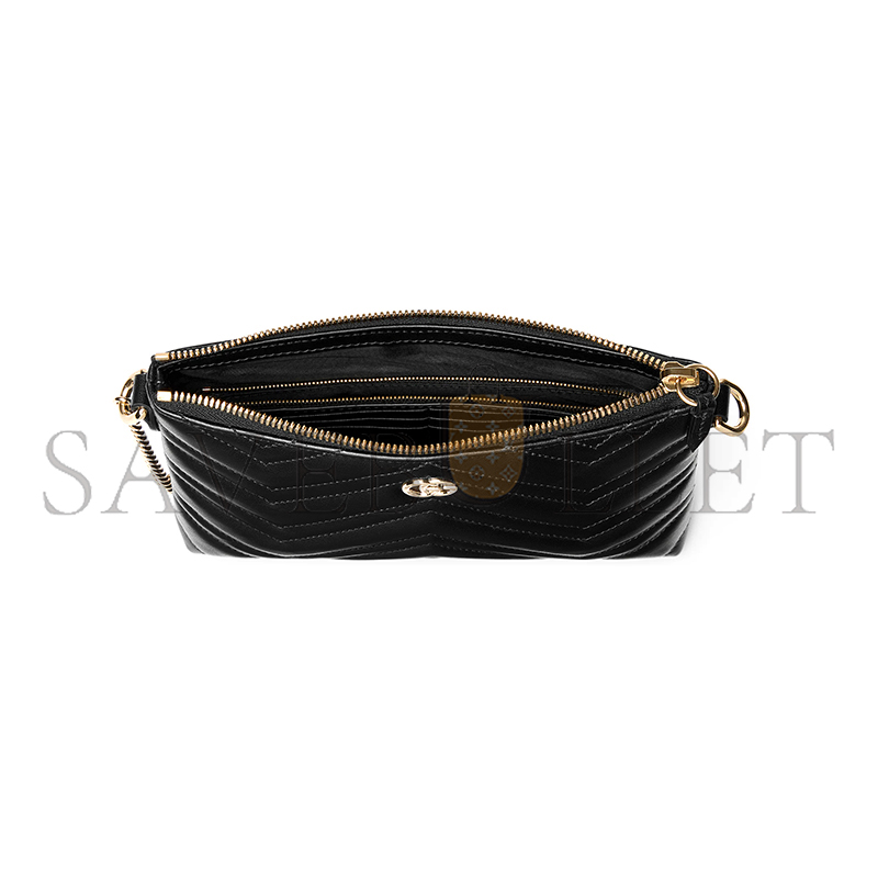 GUCCI GG MARMONT POCHETTE WITH CHAIN ‎837742 (21*15*3.5cm)